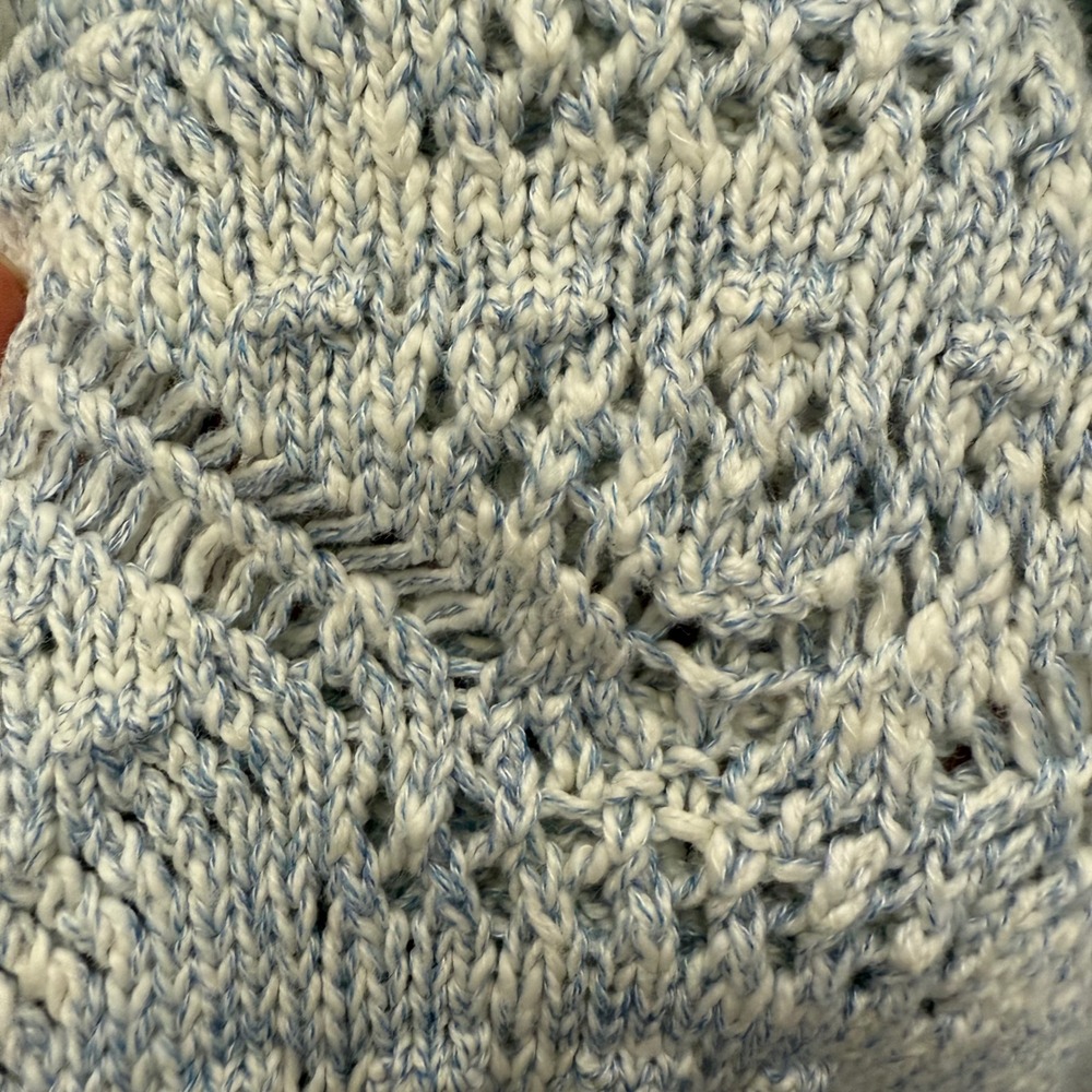 Sundance Shadow Bay Open Knit Balloon Sleeve Sweater Size XS‎ - Picture 7 of 10